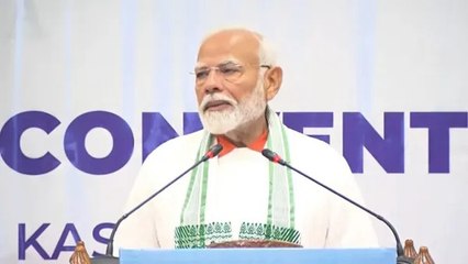 श्रीनगर में पीएम मोदी ने योग अभ्यास से पहले किया देशवासियों को संबोधित