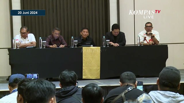 [FULL] Ketum PSSI Erick Thohir Bicara Agenda Timnas Indonesia dan Liga 1, hingga Singgung Mafia Bola