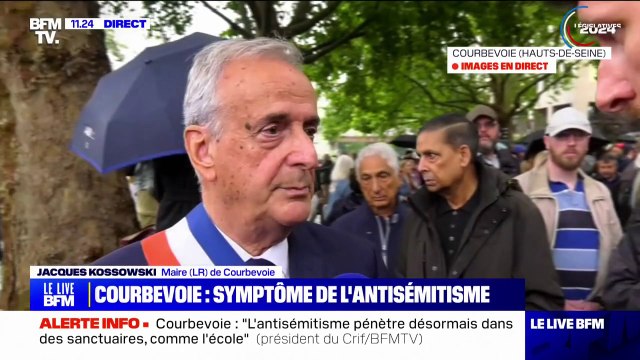 On ne peut pas dire qu'il y a ait une montée de l'insécurité à Courbevoie , selon son maire Jacques Kossowski