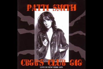 Patti Smith - bootleg Live at CBGB's, New York, 08-11-1979 part  one.
