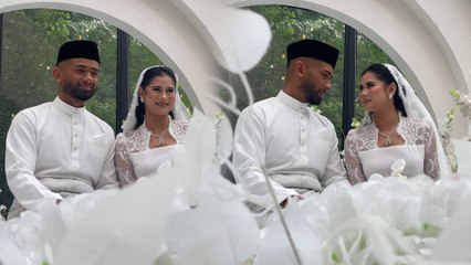 Hantaran nintendo switch dan PS5, Redza Rosli sah bergelar suami Bella Hanna
