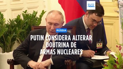 Putin pode mudar a doutrina de armas nucleares da Rússia