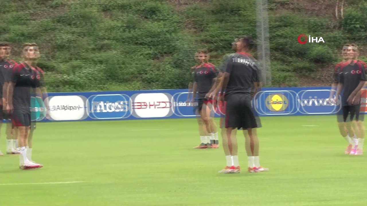A Milli Futbol Takımı, Portekiz maçı hazırlıklarını sürdürdü