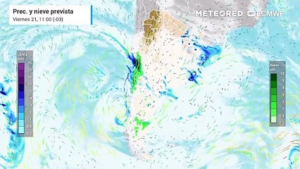 Скачать видео: El fin de semana largo continúa bajo alerta por fuertes nevadas y tormentas en estos sectores de la Argentina