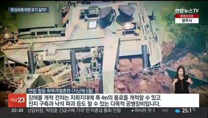 우크라에 지원할 무기는?…지뢰제거 장비·방공시스템 등 거론