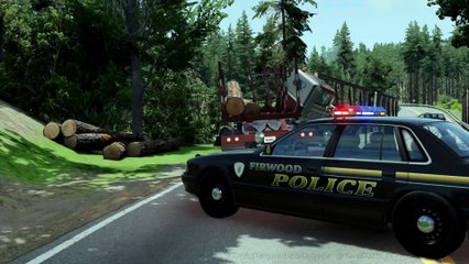 BeamNG Drive - Log Truck Pursuit