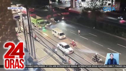 Ilegal na karera sa Marcos Hway, inireklamo; ibang sasakyan, hinarang ng mga kasabwat | 24 Oras