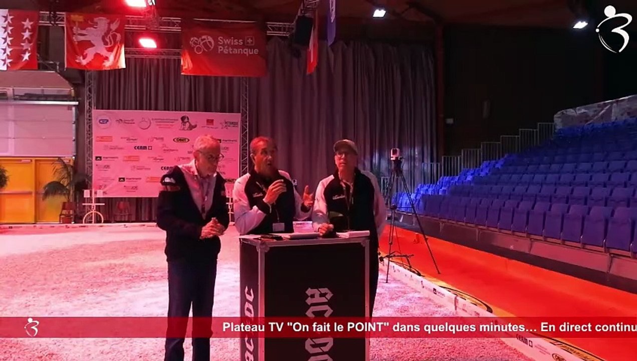 Martigny en Suisse : Championnats d'Europe doublette, tête-à-tête et mixte 2024 (2)