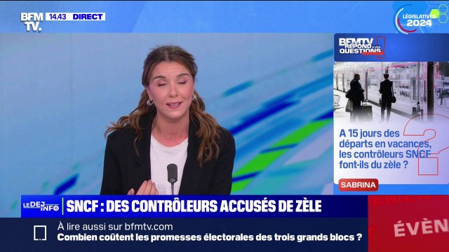 À 15 jours des départs en vacances, les contrôleurs SNCF font-ils du zèle ? BFMTV répond à vos questions