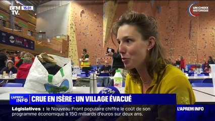 "On observe sous nos yeux le désastre": le village de Saint-Christophe-en-Oisans en Isère se retrouve coupé du monde à cause des crues