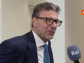 Mes, Giorgetti: "Non ci sono le condizioni per la ratifica. A breve è impossibile"