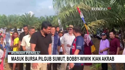 Masuk Bursa Pilgub Sumut, Bobby Nasution-Darma Wijaya Kian Akrab