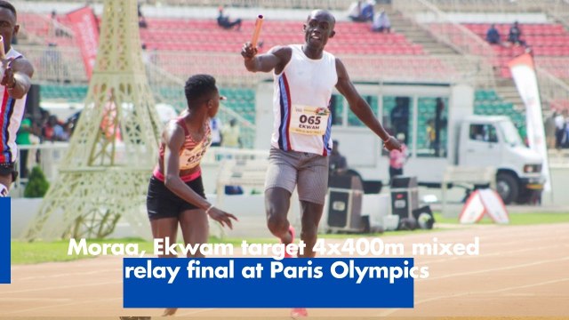 Moraa, Ekwam target 4x400m mixed relay final at Paris Olympics