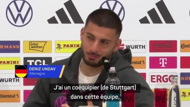 Allemagne - Contrairement aux journalistes, on s'intéresse à la Suisse plaisante Undav