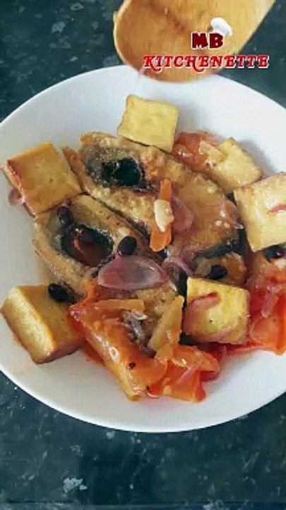 Fish and Tofu in Black Beans! Bangus and Tofu in Tausi! #fish #food #recipe #cooking #homecooked