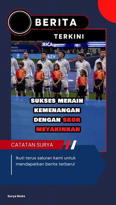 Argentina Awali Copa America 2024 dengan Kemenangan Gemilang 2-0 atas Kanada