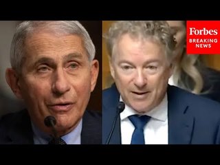 'I've Never Seen Anything Like This': Rand Paul Calls Out Scientist's Correspondence With Fauci