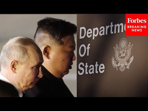 JUST IN: State Dept Holds Press Briefing As Putin Continues Trip To North Korea