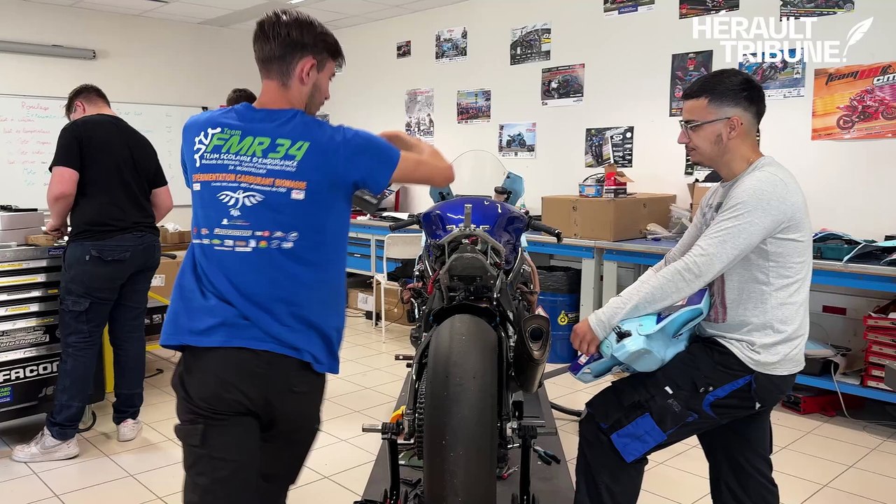 Bol d'Or 2024 - Rencontre avec les BTS de la filière professionnelle Moto du Lycée Pierre Mendes