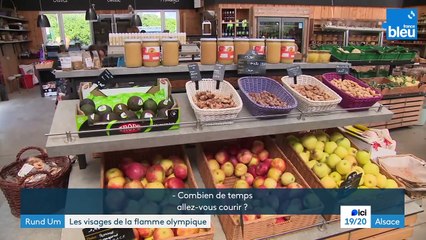 RUNDUM/France Bleu Elsass:Porteurs de la flamme Olympique en Alsace