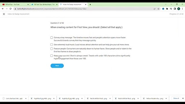 Twitter Flight School Video Badge Certification Answers 2024 | Twitter Flight School Certification Answers