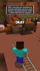 Forcing My Husband choose between divorce and being a househusband while I work full time