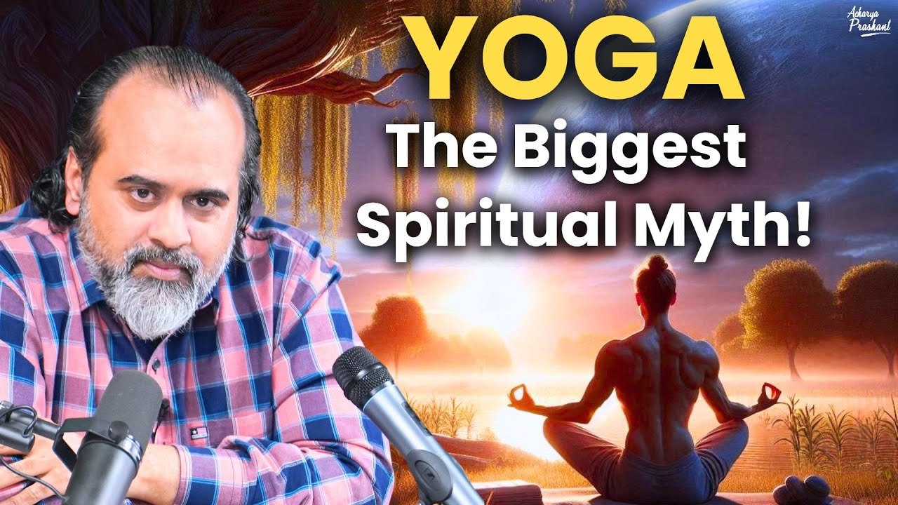 Yoga - The biggest 'spiritual' myth today || Acharya Prashant, with Business World (2022)