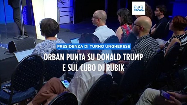Ungheria, per la presidenza del Consiglio Ue Orban punta su Trump e sul cubo di Rubik