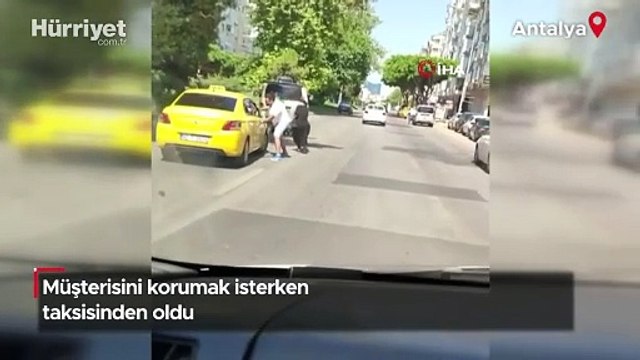 Müşteri taksi ile kaçtı, taksici hayatının şokunu yaşadı
