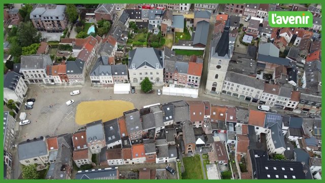 Le Brabant wallon vue du ciel : Jodoigne