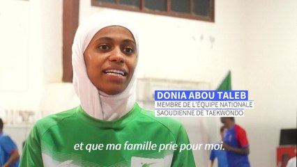 Taekwondo: la première Saoudienne qualifiée à des JO rêve d'or à Paris