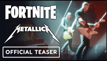 Fortnite x Metallica Fuel. Fire. Fury. | Official Teaser Trailer - Metallica