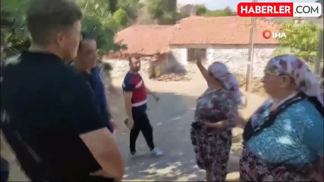 Başkan Arıcı ve Kaymakam Baştürk yangın bölgesinde incelemelerde bulundu