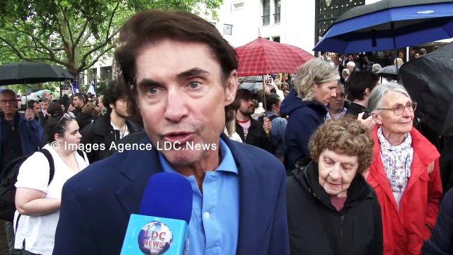 Hommage de Jacques Kossowski suite au viol d'une fillette de 12 ans. Courbevoie/France - 21 Juin 2024
