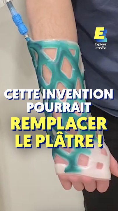 Cette invention pourrait remplacer le plâtre !