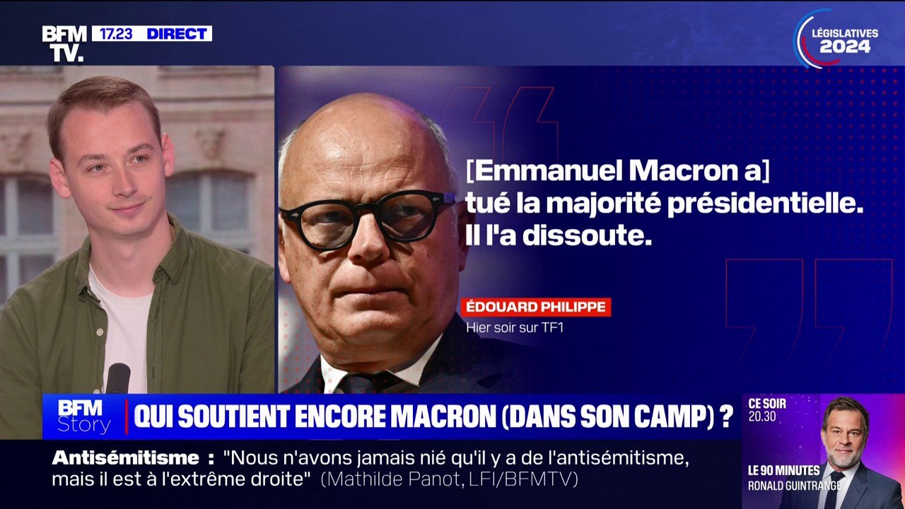Dissolution: "Le président de la République a pris une décision difficile, mais une décision légitime", estime Ambroise Méjean (président des Jeunes avec Macron)