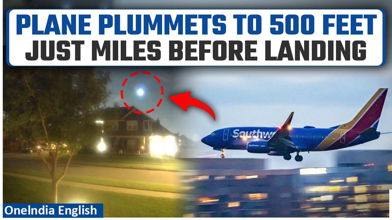 Oklahoma: Terrifying Video Captures Moment When Boeing 737 Plunges 500 Feet In Seconds