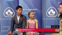 Novice Pairs/Pre-Novice Pairs Free Program 2024 BC/YT Section Super Series High Performance (8)