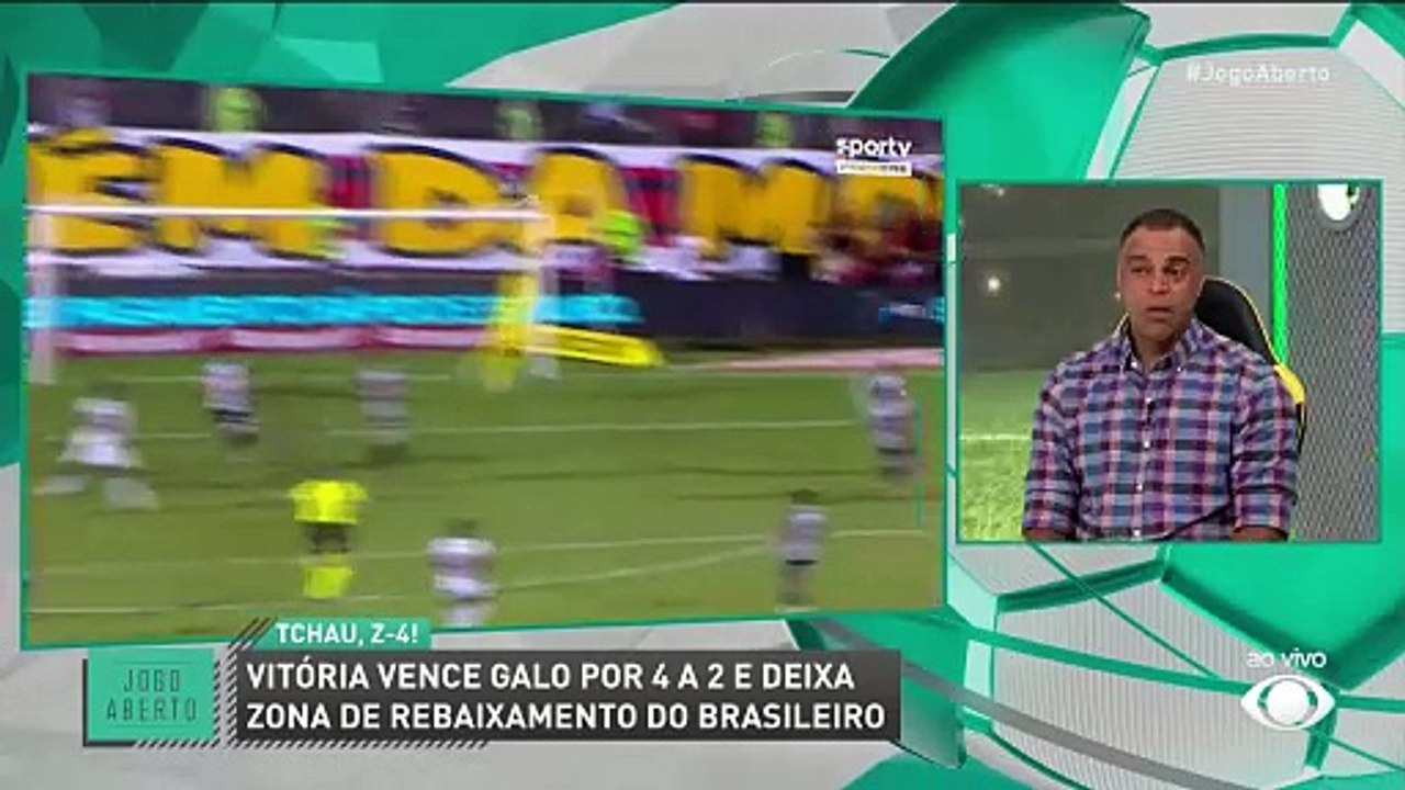 Renata Fan e Denílson analisam derrota do Atlético-MG para o Vitória