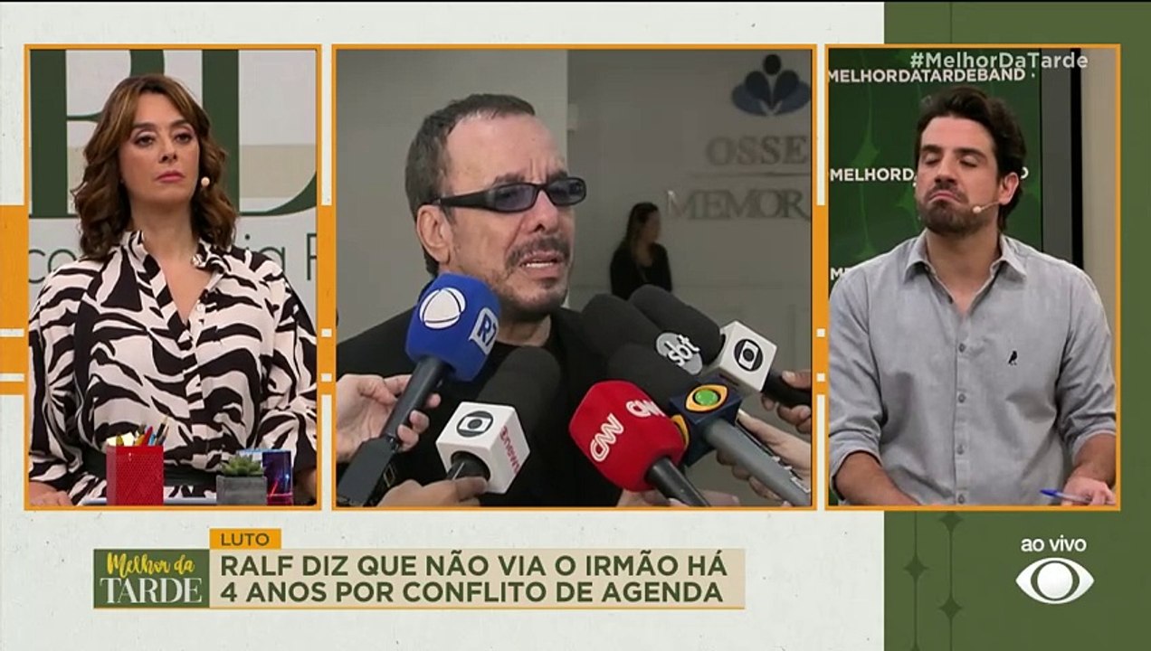 Ralf, irmão de Chrystian diz que não via o irmão há 4 anos por conflito de agenda | Melhor da Tarde