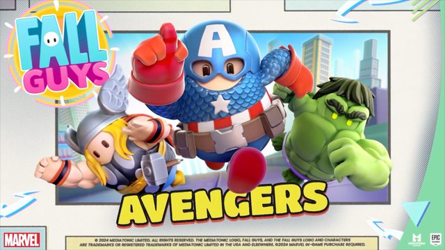 Fall Guys Official Avengers Assemble Trailer