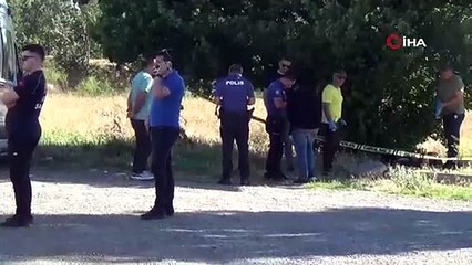 Boş arazide korkunç manzara!