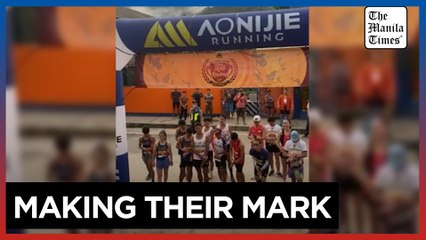 Onifa, Dacnis bag silvers in Vertical Uphill Climb of SEA Trail Running Cup