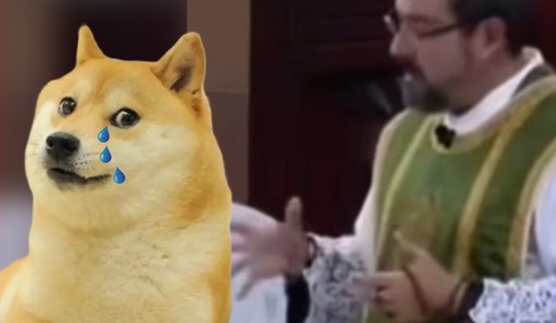 Sacerdote explota contra un perro que se mete a su iglesia: Mira qué católico es mi Firulais