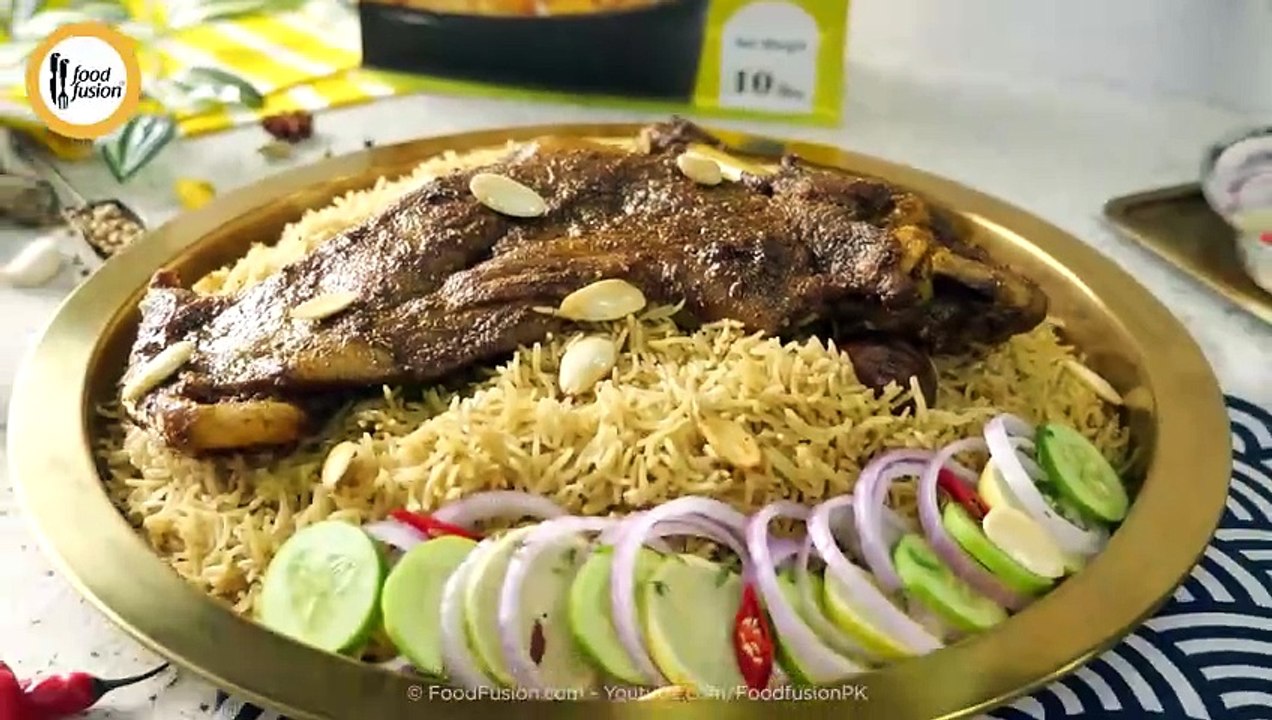Arabic Mutton Mandi  Bakra Eid Special Recipe by Food Fusion #foodfusionrecipe
