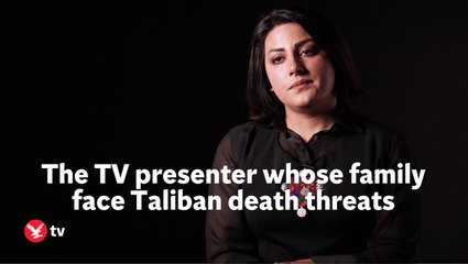 The Afghan TV presenter sent death threats for standing up to the Taliban