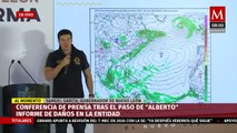 Samuel García da informe sobre el nivel de presas tras el paso de 'Alberto' en Nuevo León