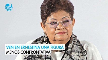 Ven en Ernestina una figura menos confrontativa