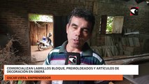 Comercializan labrillos bloque, premoldeados y artículos de decoración en Oberá