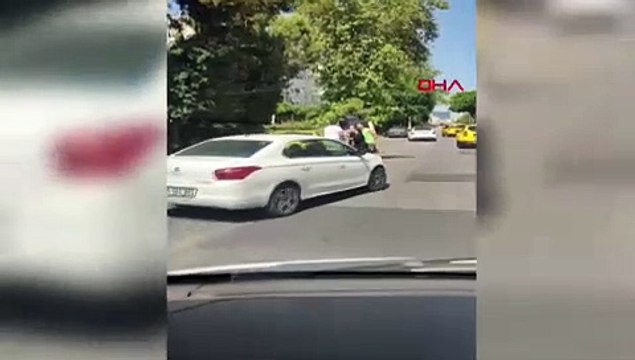 Korumaya çalıştığı müşteri taksiyi kaçırdı, şoför yolda kaldı